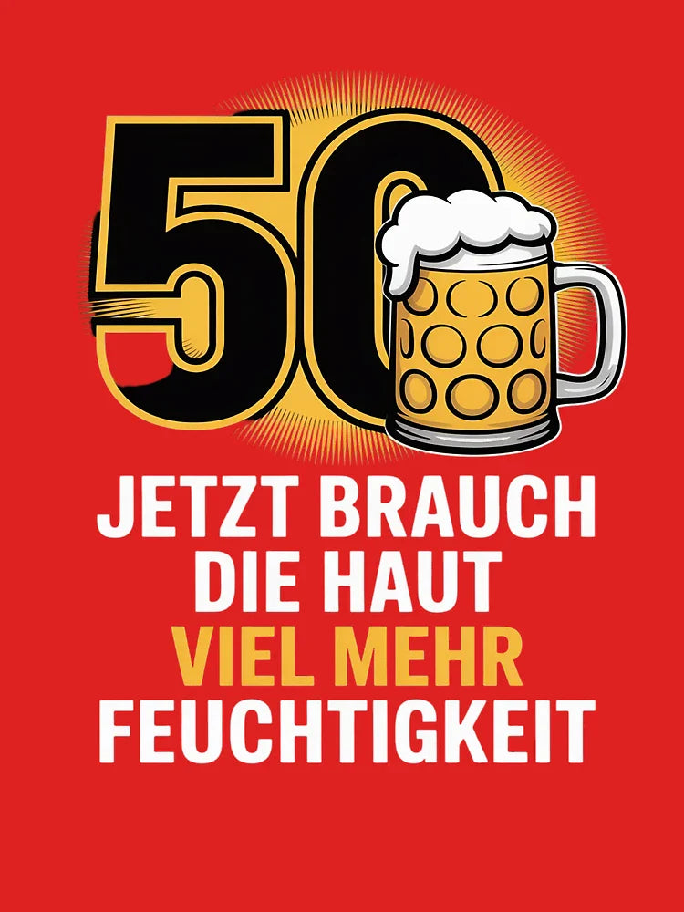 50th Birthday Men's Gift Beer Funny Beer Drinker Classic T-Shirt