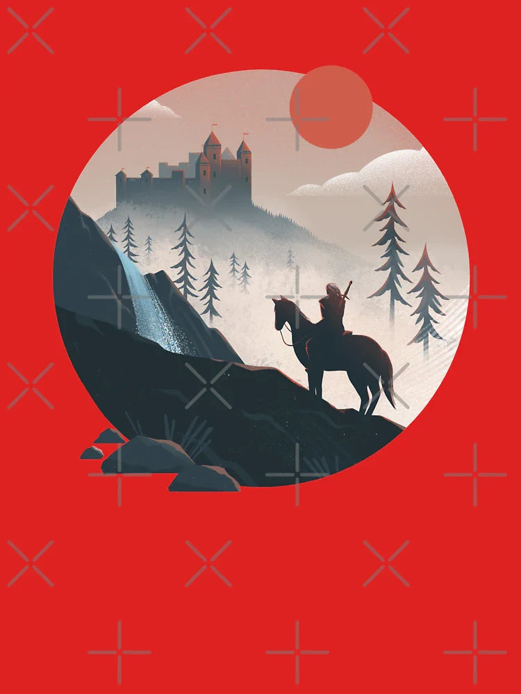 Geralt on the Ride Classic T-Shirt