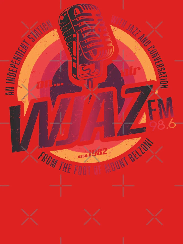 Vintage Radio Design WJAZ Classic T-Shirt