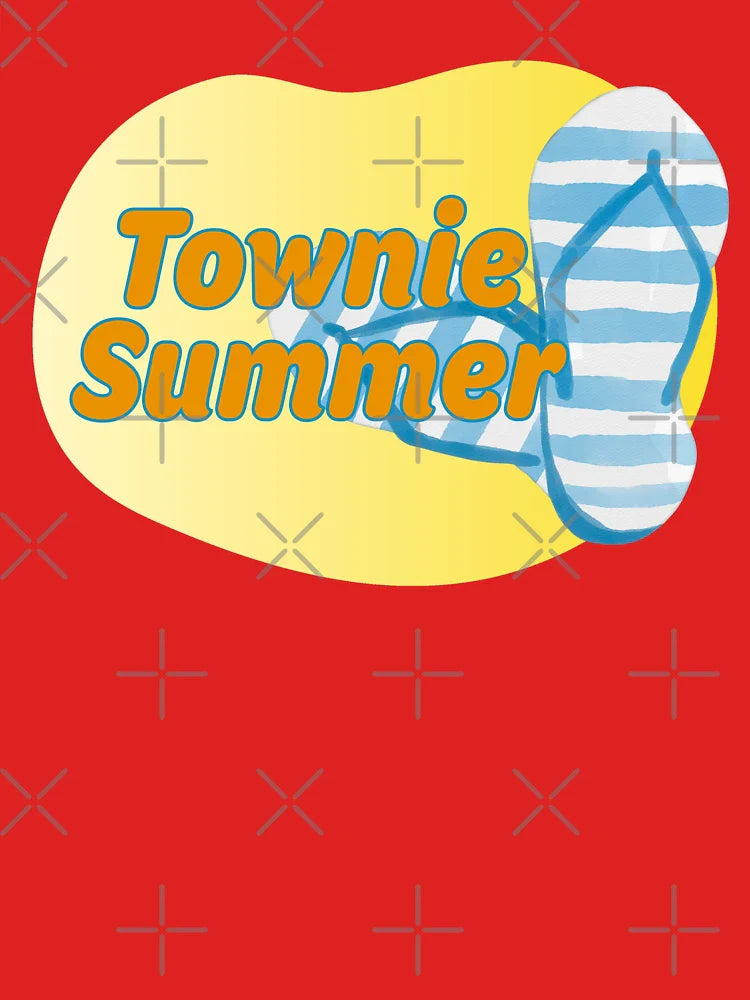 Townie Summer Flip Flops Classic T-Shirt