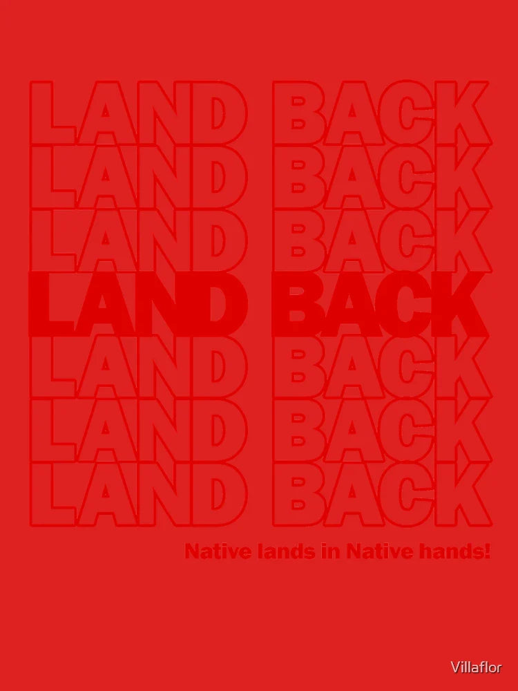 Land Back - Native Lands in Native hands! Classic T-Shirt