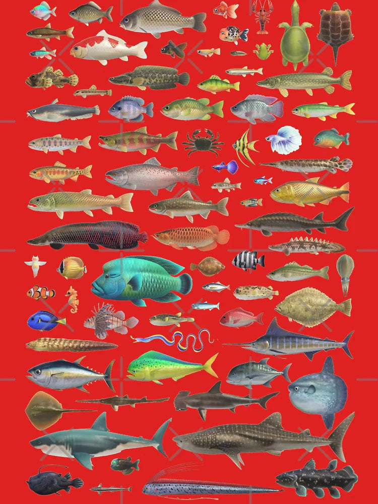 ALL FISH N STUFF Critterpedia Classic T-Shirt