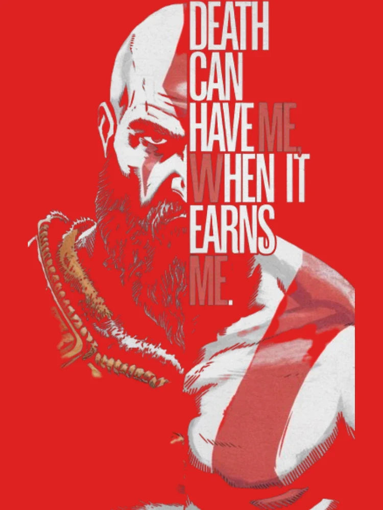 God of War Kratos Quote Gaming Art Classic T-Shirt