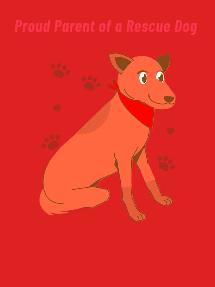 Proud Parent of a Rescue Dog Classic T-Shirt