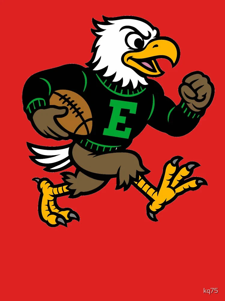 Eagle Football Mascot  Classic T-Shirt