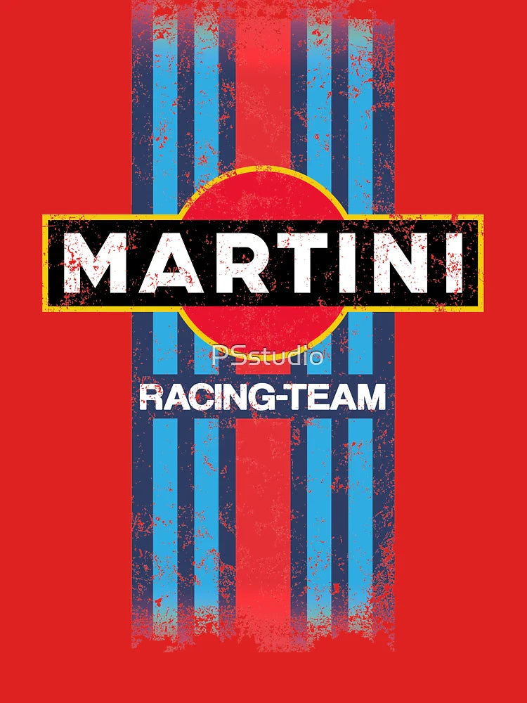Martini Racing Retro Classic T-Shirt