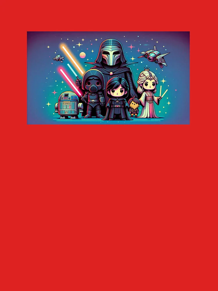 Galactic Heroes in Chibi Style Classic T-Shirt