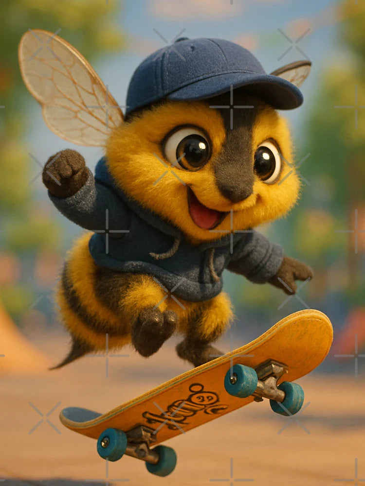 Skater Wool Carder Bee Classic T-Shirt
