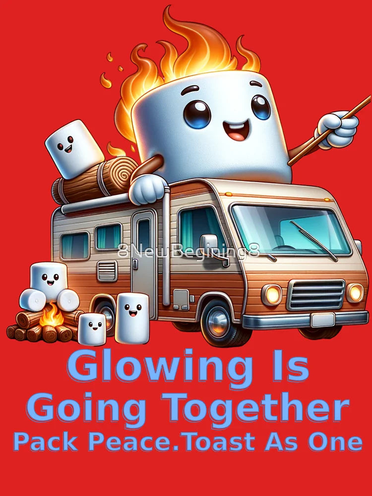 Glowing Is Going Together – Pack Peace, Toast As One Classic T-Shirt