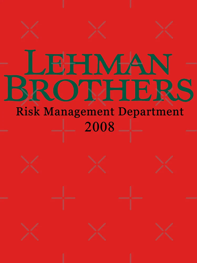 Lehman Brothers Risk Management 2008 Financial Crisis Intern Classic T-Shirt