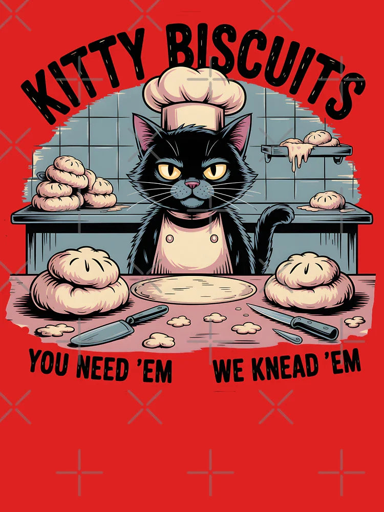 Kitty Biscuits - We Knead Em For Cat Baking Lover Classic T-Shirt