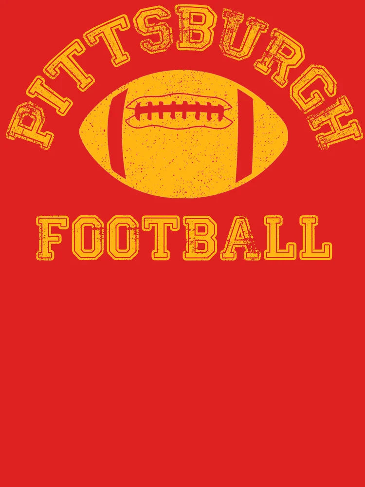 Pittsburgh Distressed Pro Football Team Classic T-Shirt