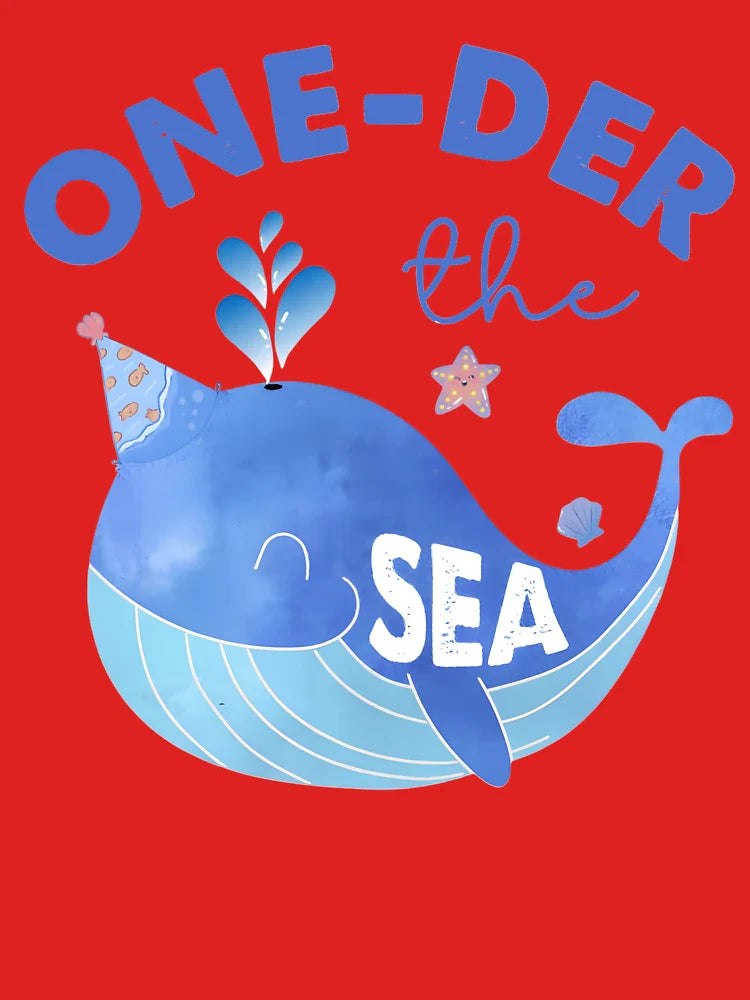 One-Der The Sea Whale First Birthday Ocean Classic T-Shirt