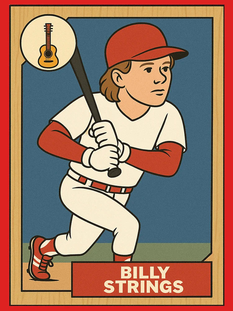 Billy Strings Baseball Card Classic T-Shirt