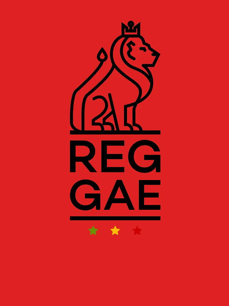 Reggae Lion Rasta Colors Reggae Classic T-Shirt