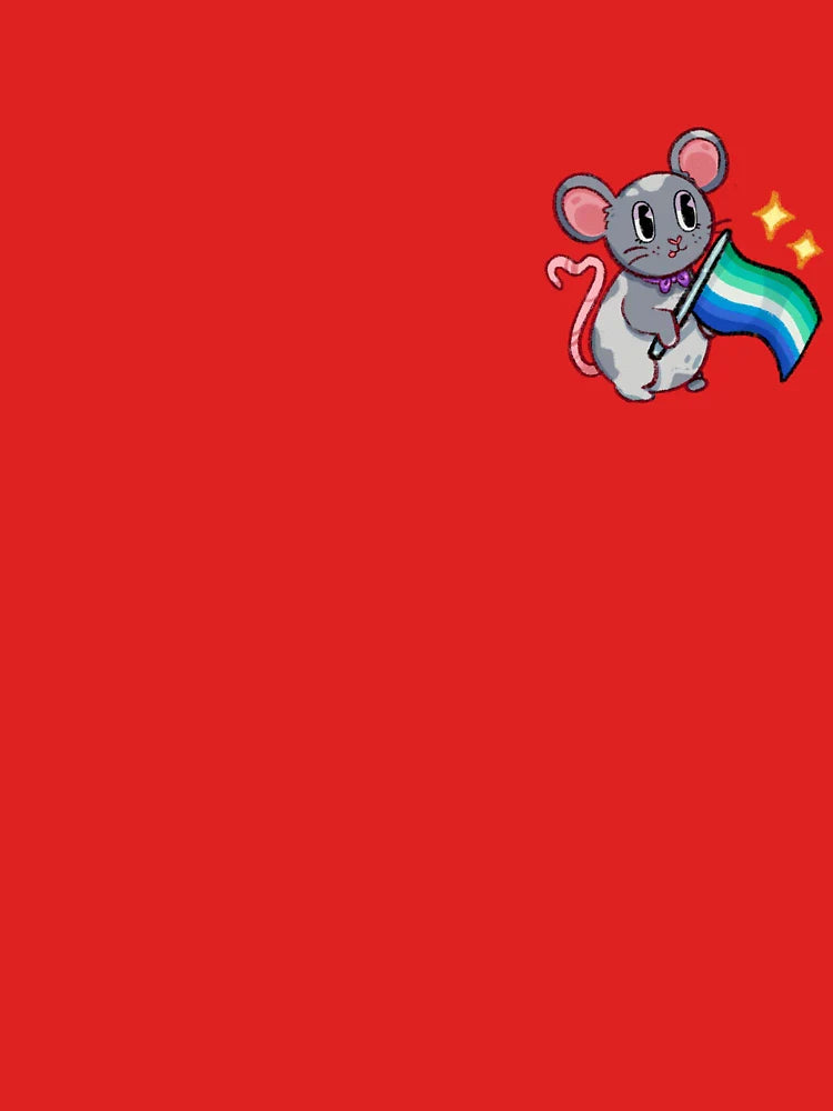 Gay Pride Mouse Classic T-Shirt