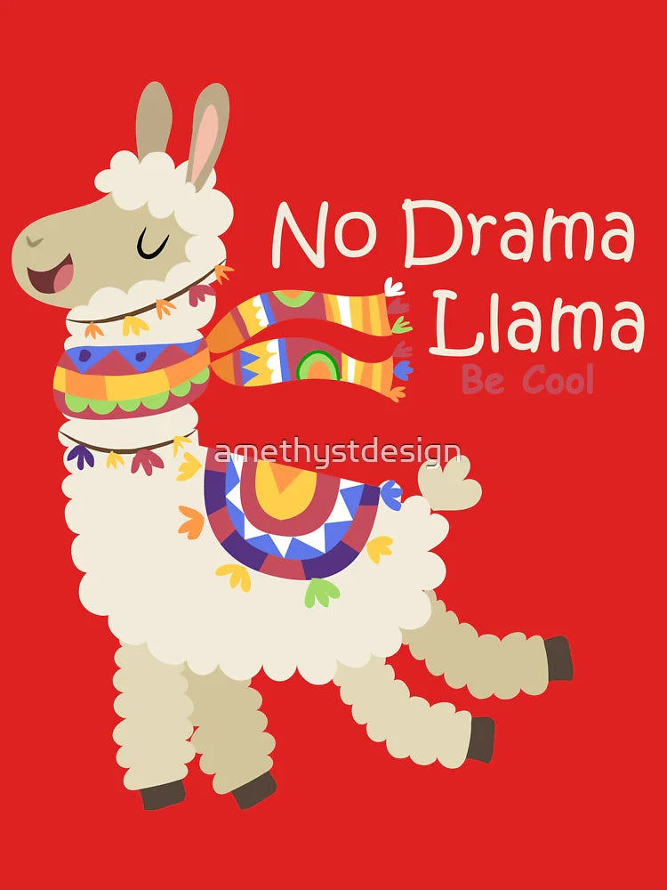 No Drama Llama Classic T-Shirt