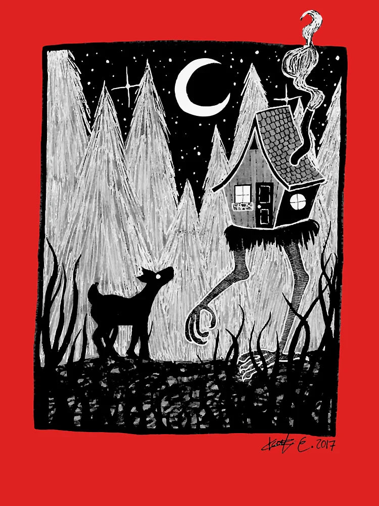 Baba Yaga_s House- Inktober2017 Classic T-Shirt