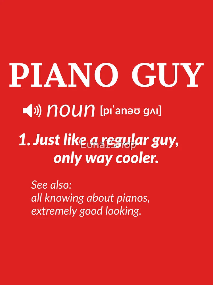 Piano Guy Definition Gift For Pianist Classic T-Shirt