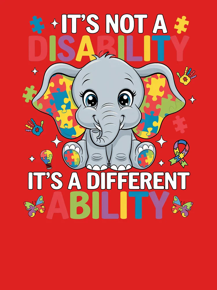 It's Not A Disability     It's A Different Ability Classic T-Shirt