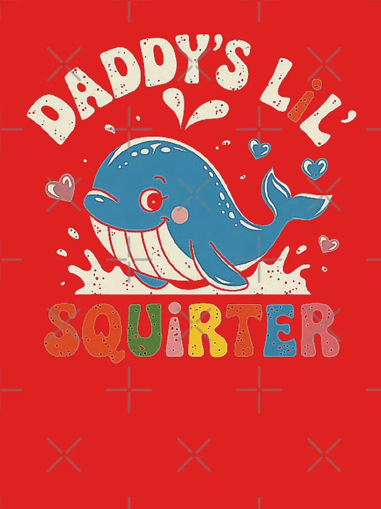 Adorable Whale Squirter Design for Family Fun Classic T-Shirt