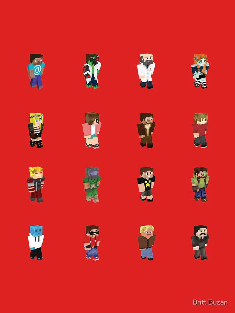 Hermits of Hermitcraft! Classic T-Shirt