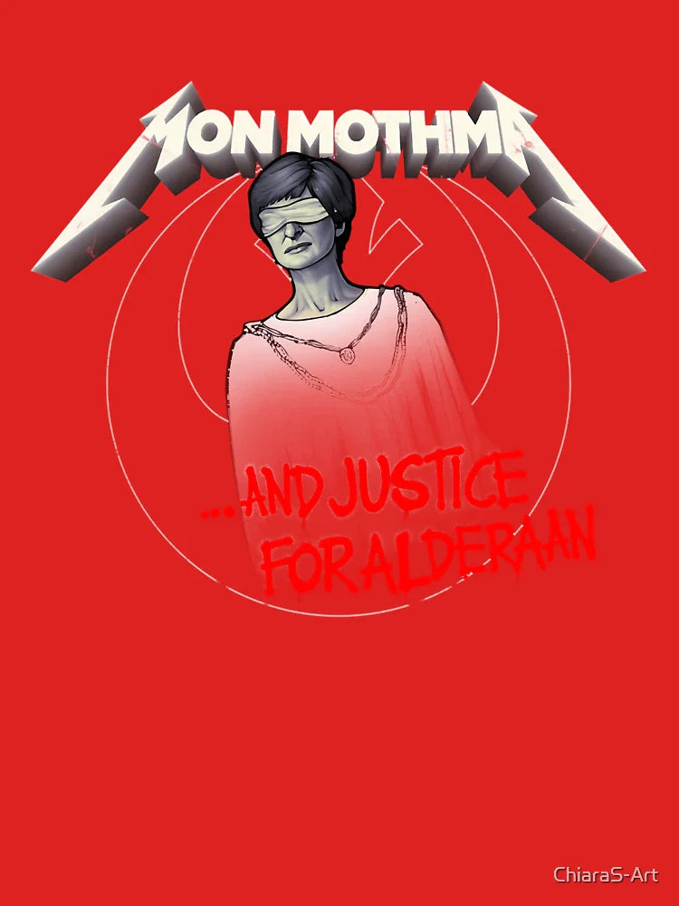 Mon M.o.t.h.m.a and Justice For Alderaan Classic T-Shirt