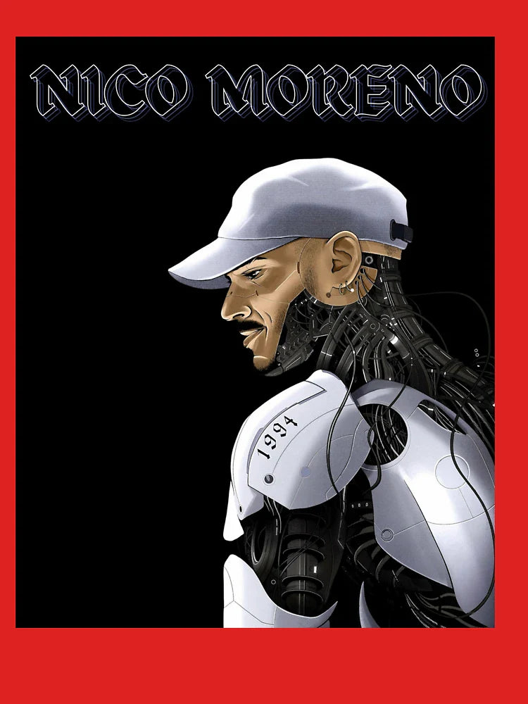 Nico Moreno Hard Techno DJ Classic T-Shirt