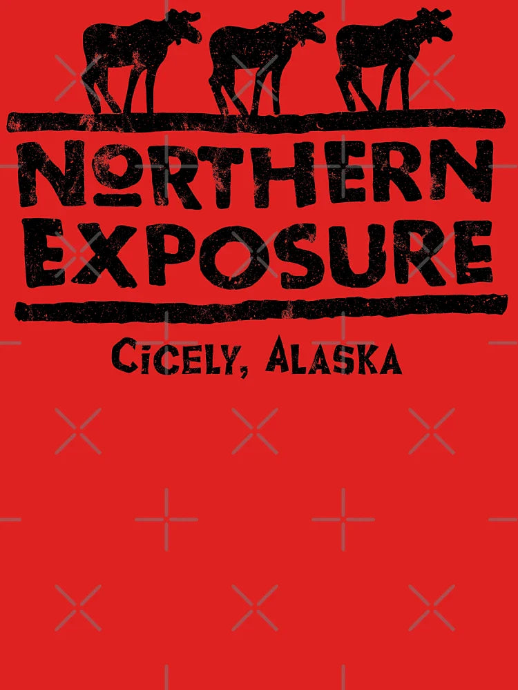 Northern Exposure Logo Faded Classic T-Shirt