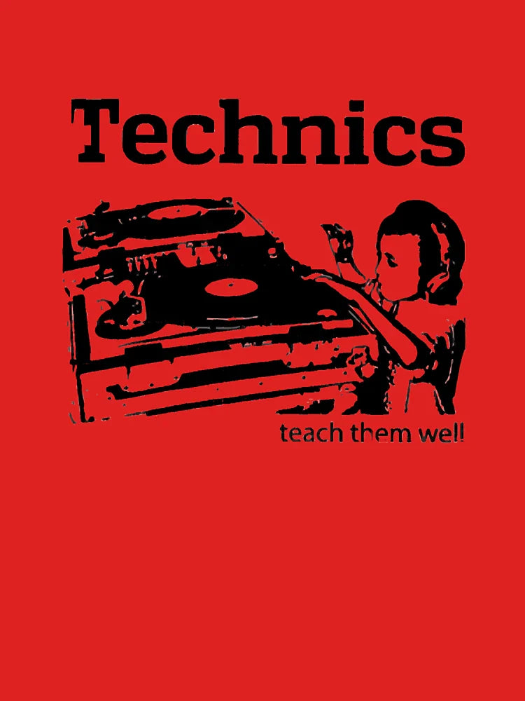 Dj Technics Teach Them Well Classic T-Shirt