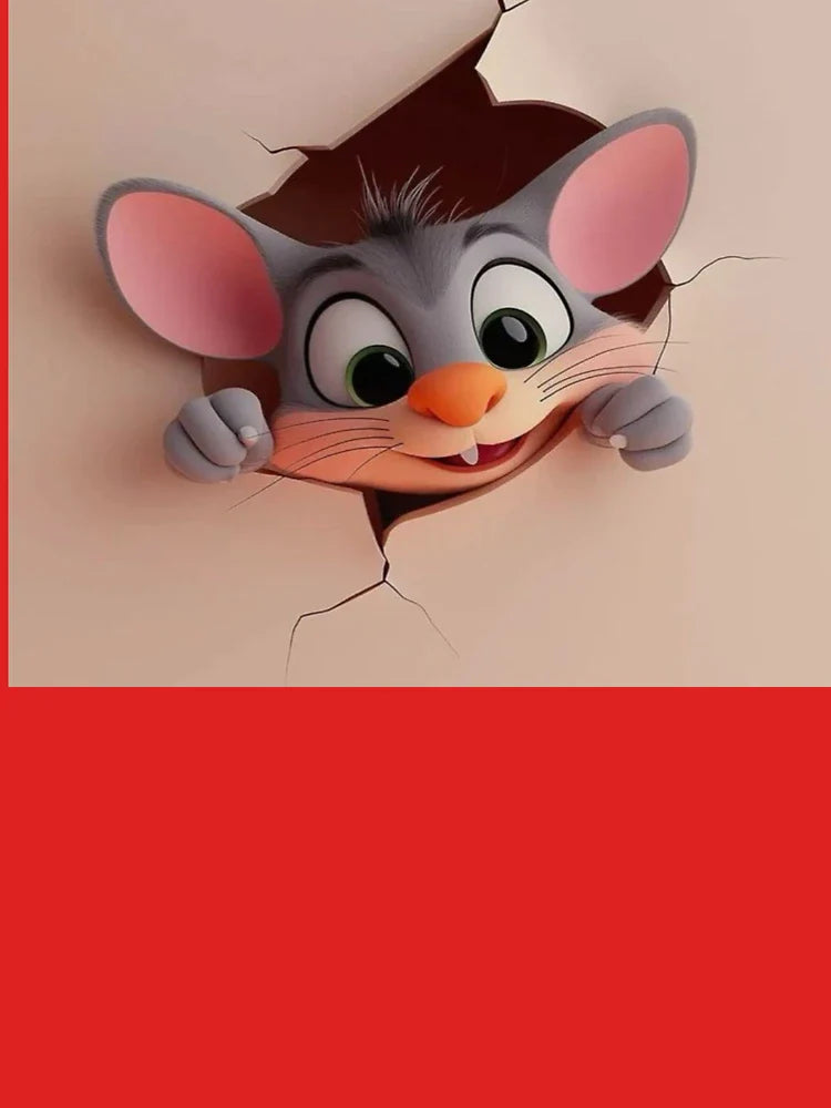 beautiful rat cartoon drawing Classic T-Shirt