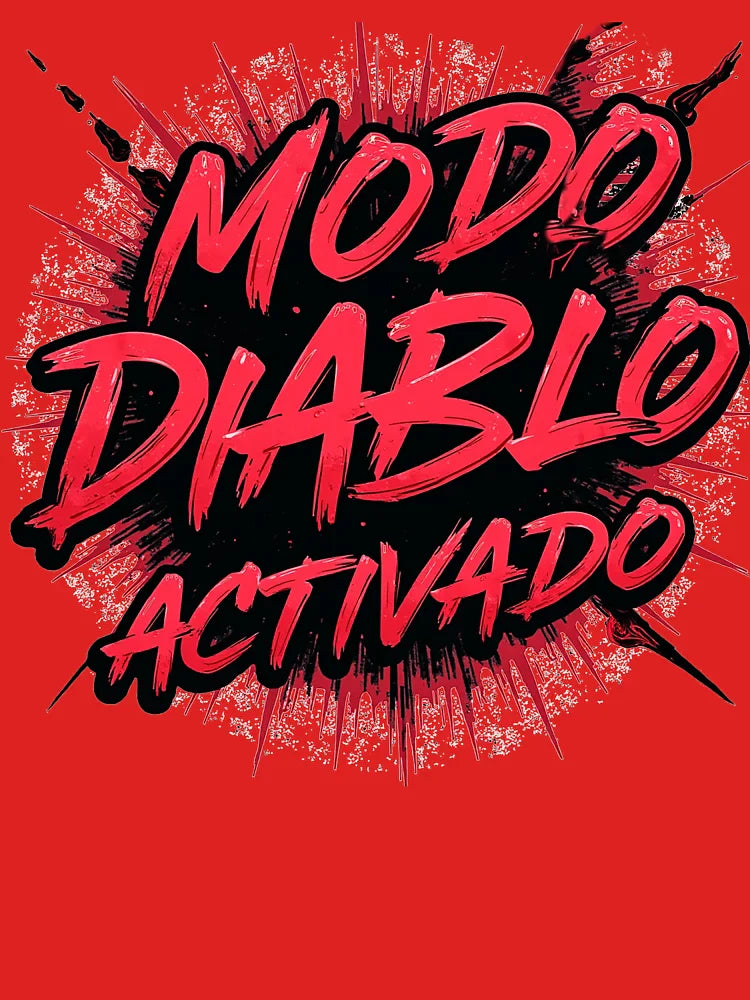 Devil Mode Activated - Mexican Glitch Phrase Classic T-Shirt