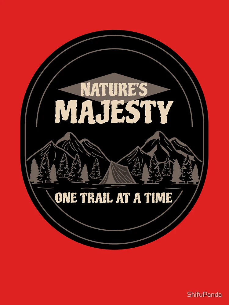 Nature's Majesty One Trail At A Time Classic T-Shirt