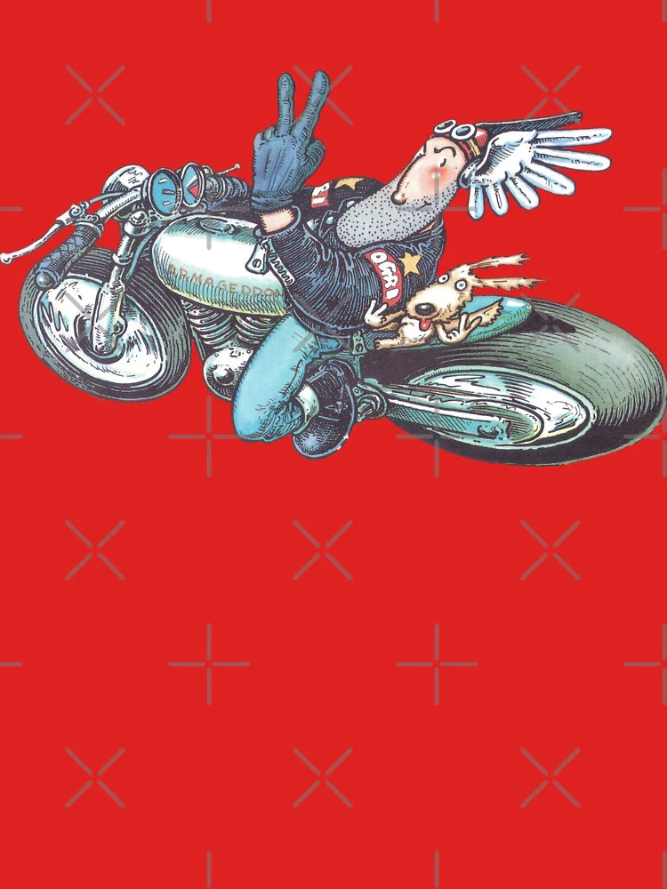 Ogri Classic Comic Biker Classic T-Shirt