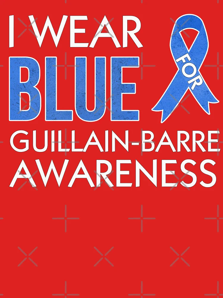 I Wear Blue Guillain Barre Syndrome Awareness Classic T-Shirt