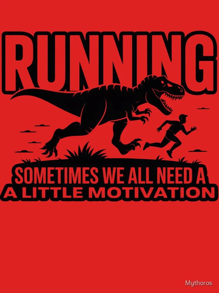 Running saying – Dino motivation Classic T-Shirt