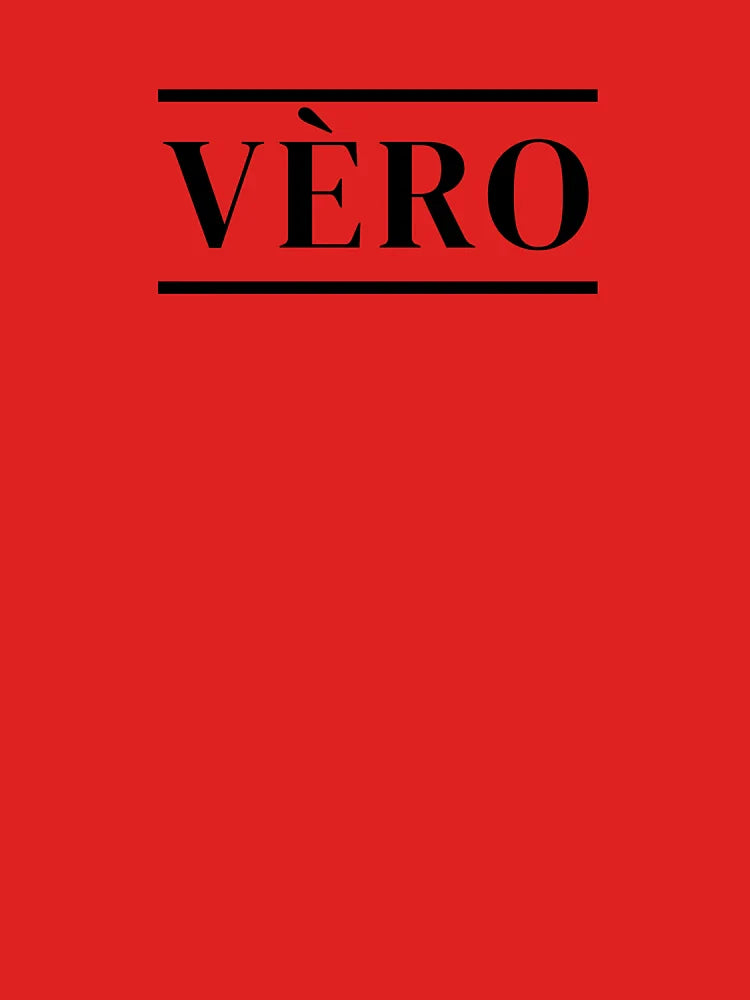 VÈRO With Line Frame | Elegant Fashion Branding Classic T-Shirt