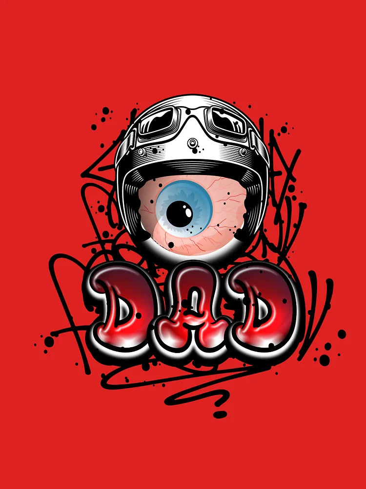 Classic Street Art Graffiti Dad T Shirt Classic T-Shirt