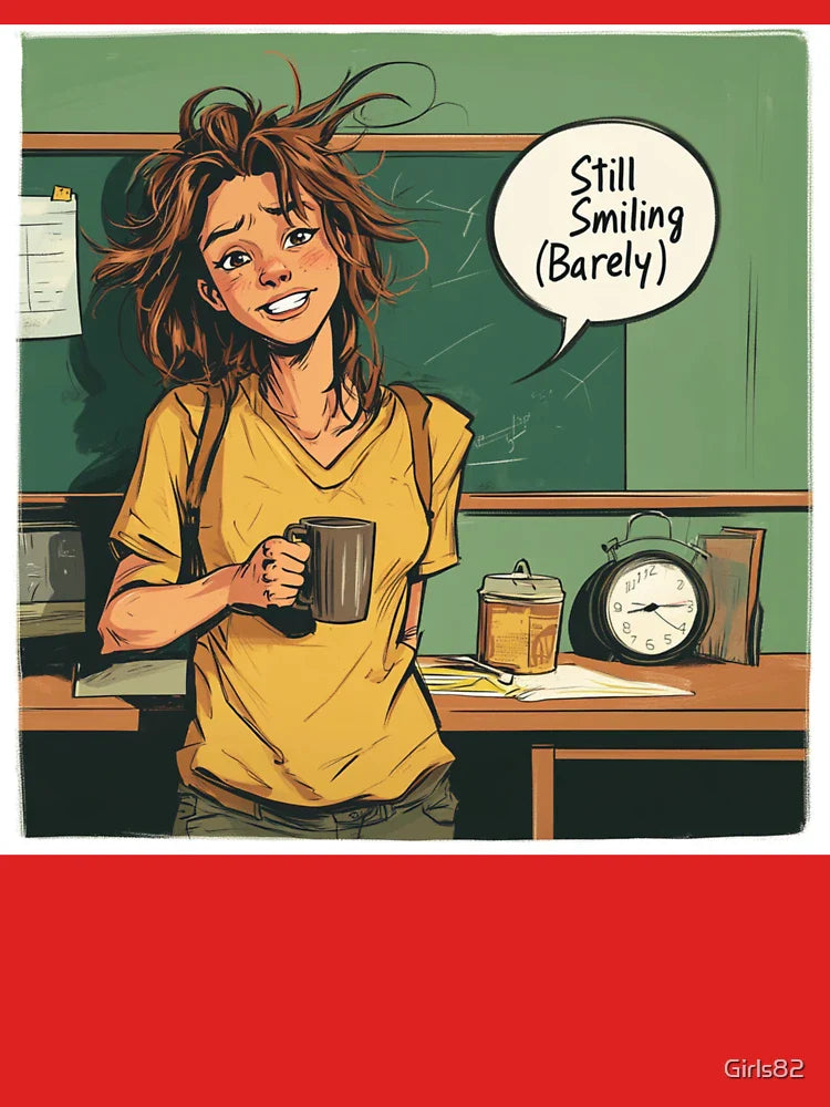 Teacher Life: Barely Holding On Classic T-Shirt