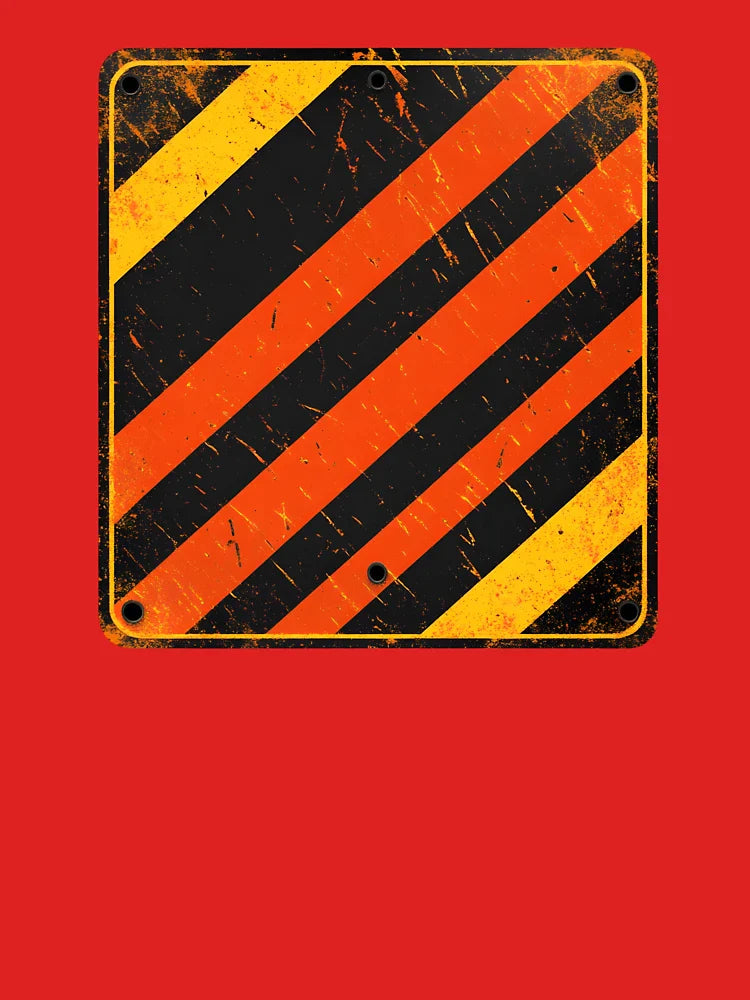 Print0014 - Tag it Your Way - Graffiti Tagger Blank - blank hazard signs, info labels, and industrial-style templates for Street Artists, Taggers, Bomberz • GRAFFITI BLANKS • Tag-Ready | Art-Ready Classic T-Shirt