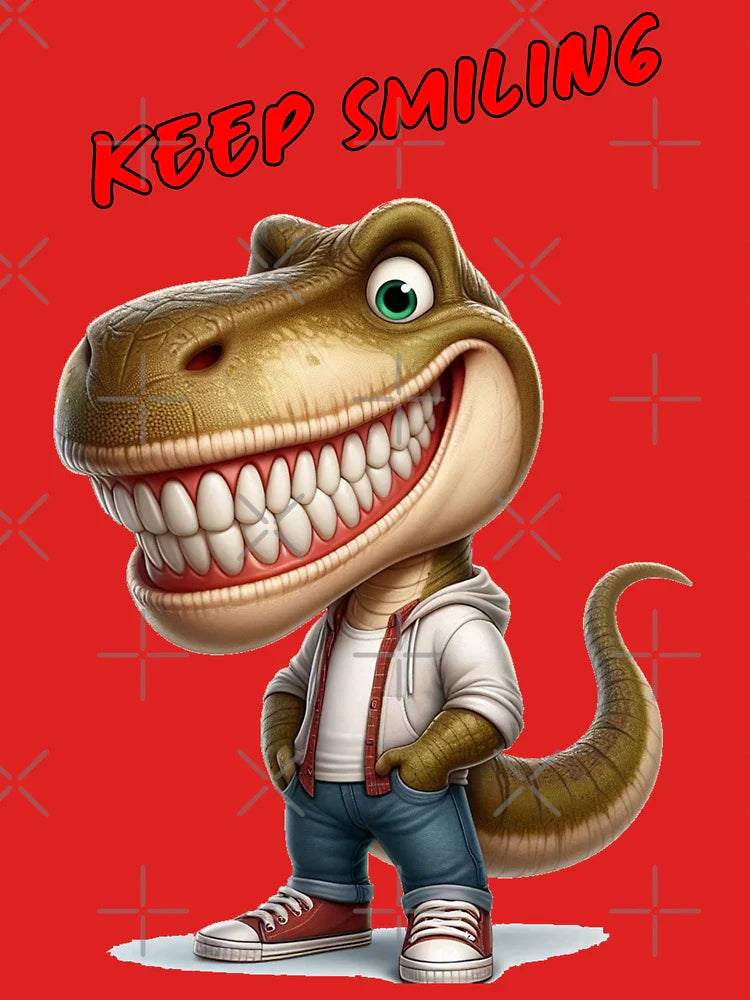 T Rex 2 * Keep Smiling Classic T-Shirt