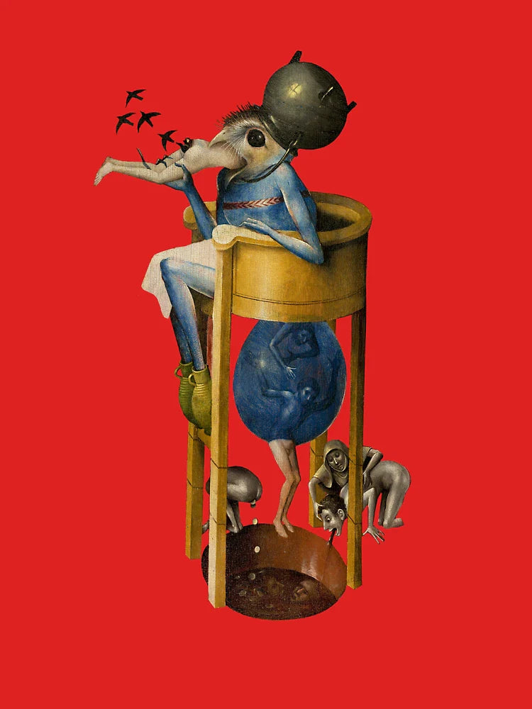 Hieronymus Bosch - Devil on Night Chair Classic T-Shirt