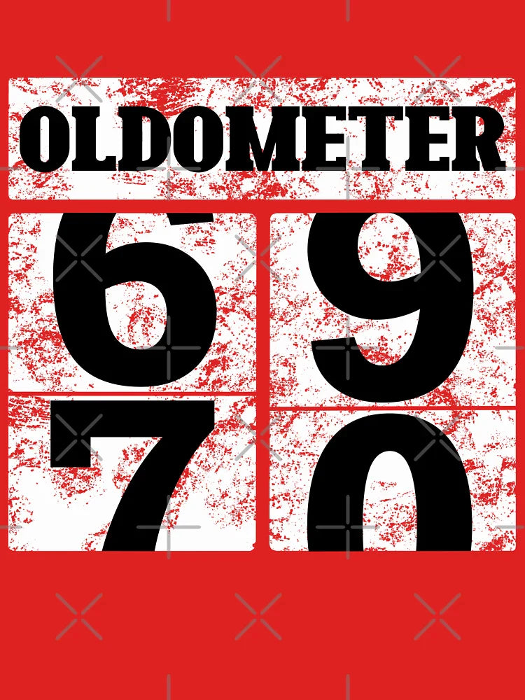 Oldometer 69 - 70 distressed Classic T-Shirt