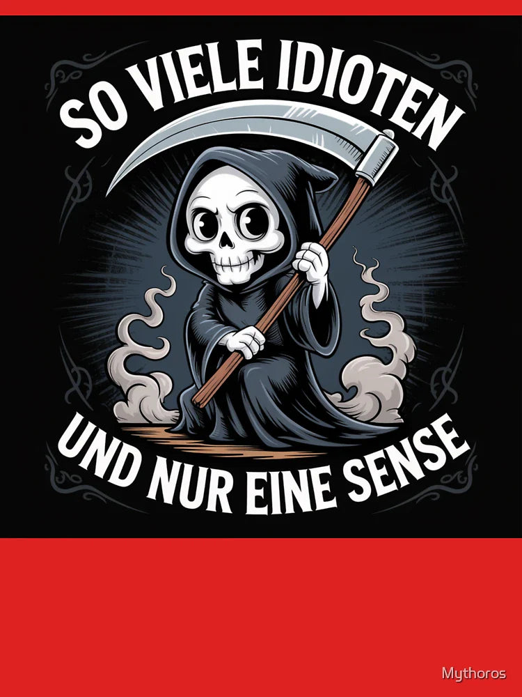 Grim Reaper – Idiot alert Classic T-Shirt