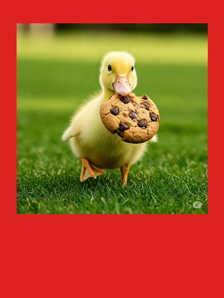 Baby duck Eating Cookie Classic T-Shirt