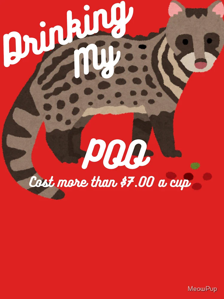 Coffee lovers eat your heart out with this Civet Cat humor. Classic T-Shirt