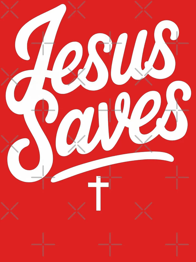 Jesus Saves Cross Subtle Christian Classic T-Shirt