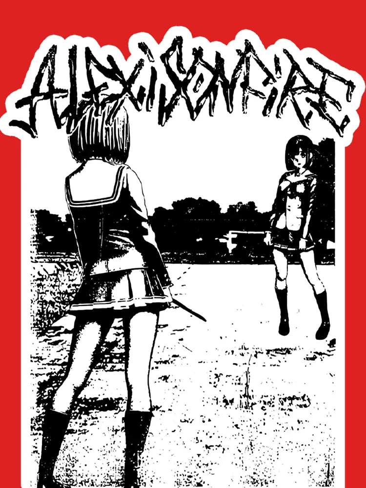Alexisonfire Merch Anime Knife  Classic T-Shirt