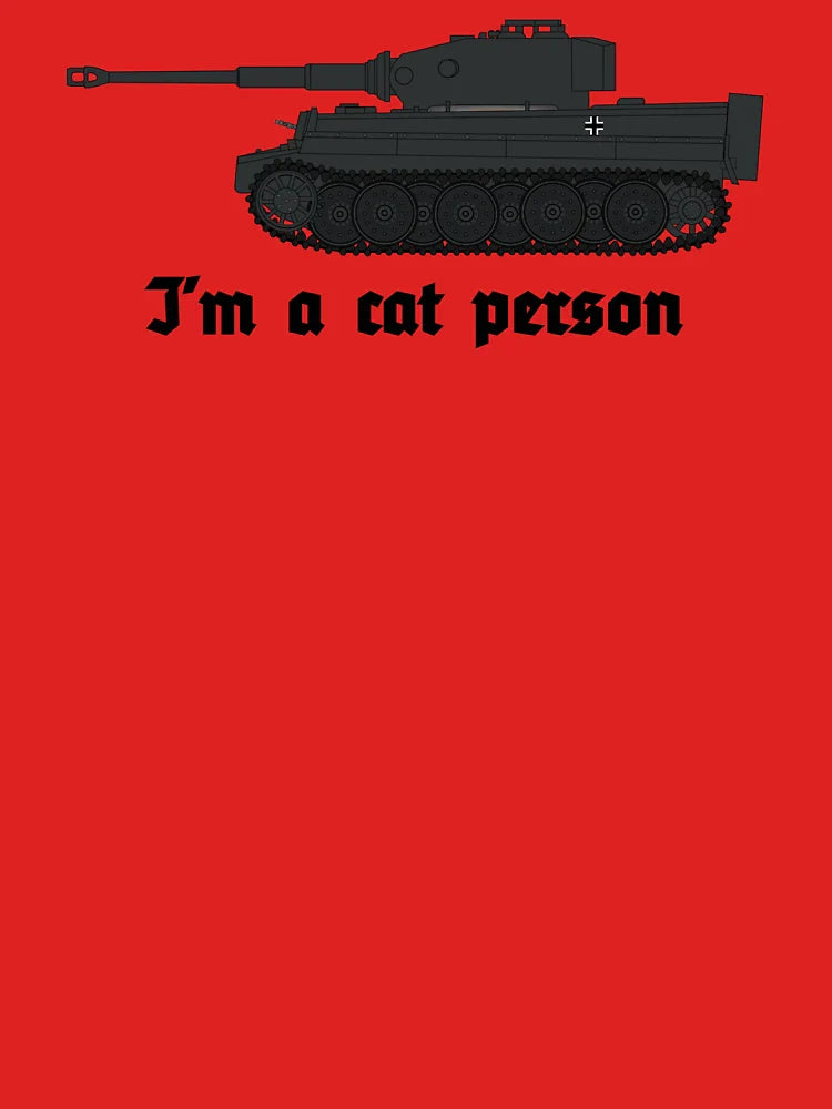 ww2 tiger tanks cat Classic T-Shirt