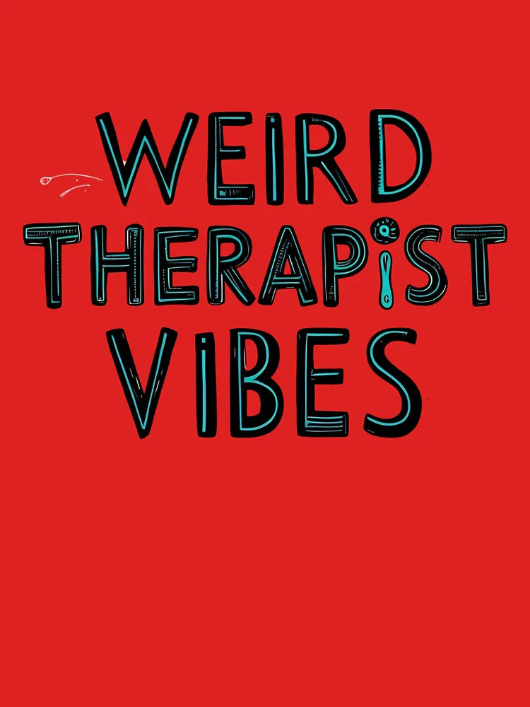 Warning: Weird Therapist Vibes at work! Classic T-Shirt